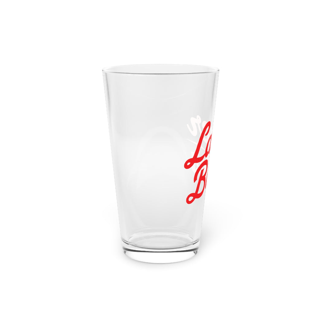 Laser Bites 16 oz glass
