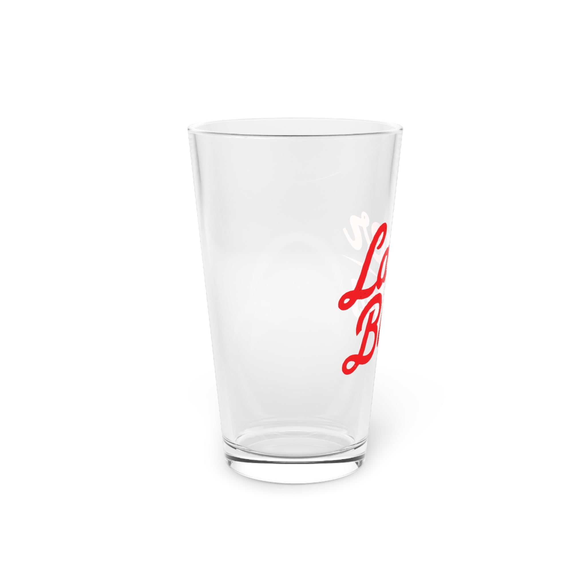Laser Bites 16 oz glass